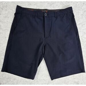 Johnston & Murphy Golf Shorts XC4, Tech Stretch Performance, Navy, Sz 38